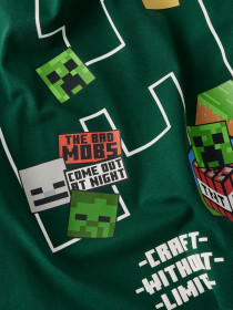 NAME IT T-shirt Minecraft Nels Bistro Green